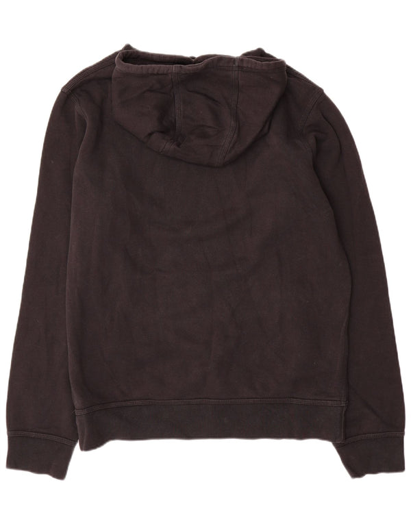 Nike Pull à capuche graphique pour homme Grand coton noir