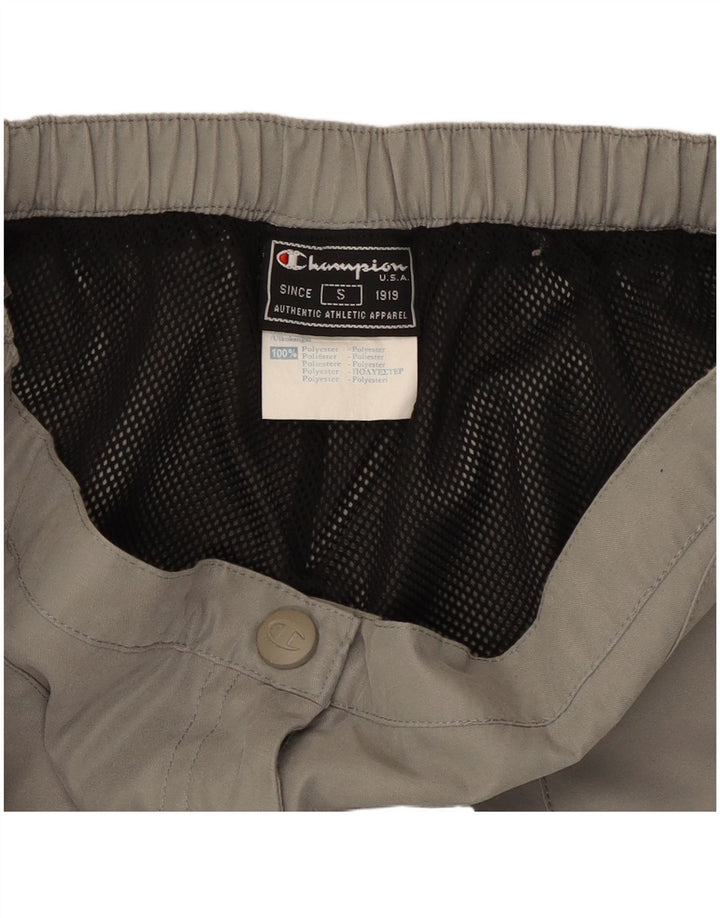 Champion Pantalon droit décontracté pour femme Petit W26 L30 Gris Polyester