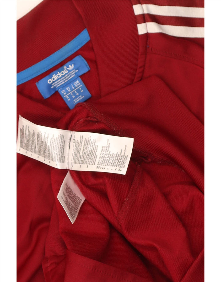 Adidas Veste de survêtement pour homme en polyester marron moyen