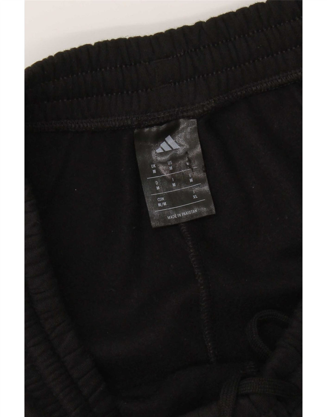 Adidas Pantalon de survêtement cargo pour homme en coton noir moyen