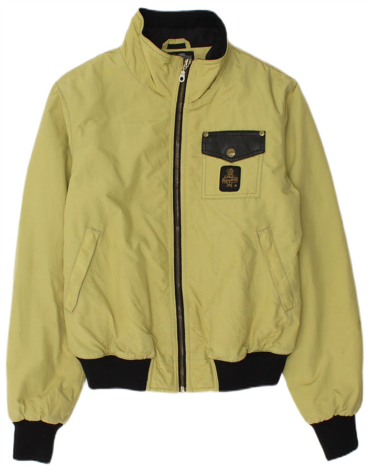 Refrigiwear Femmes Cruz Bomber Jacket UK 14 Medium Jaune Colorblock