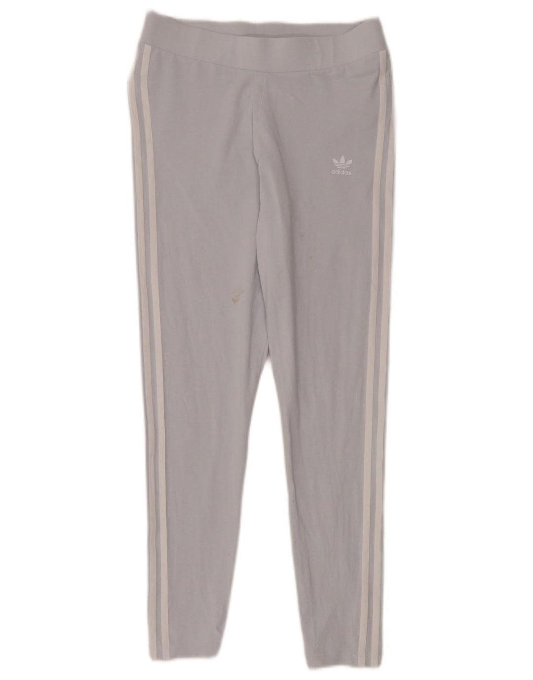 ADIDAS Leggings Femme UK 16 Grand Bleu Coton