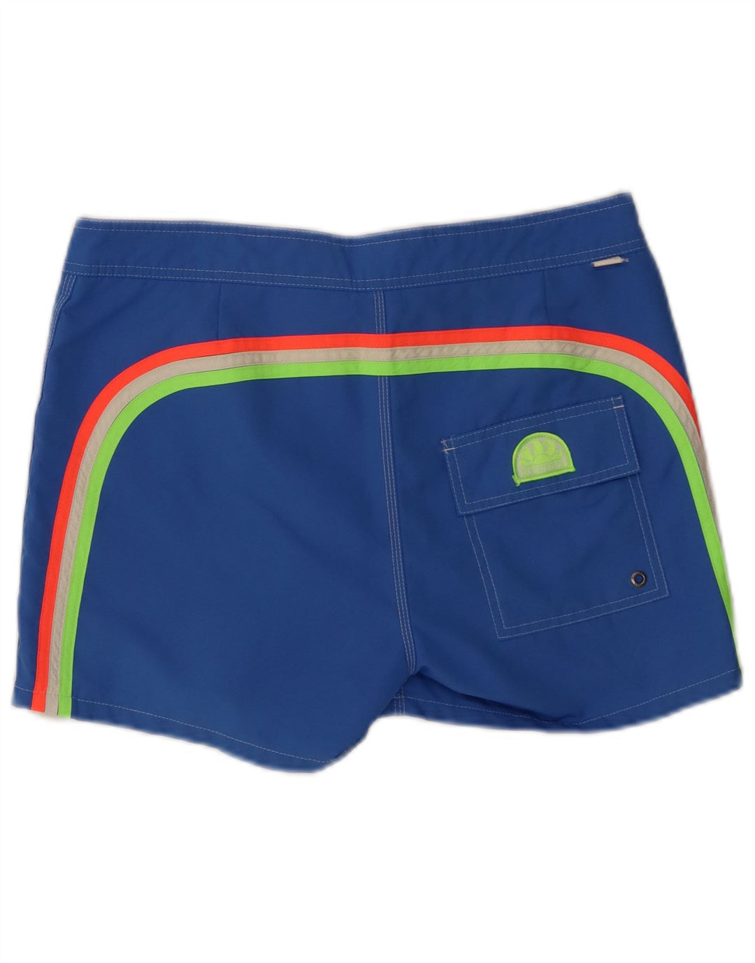 Sundek Short de Bain Homme Bleu Moyen Colourblock