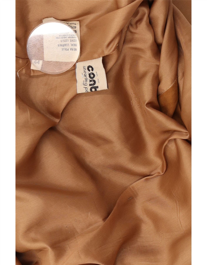 Conbipel Veste En Daim Femme IT 44 Cuir Beige Moyen