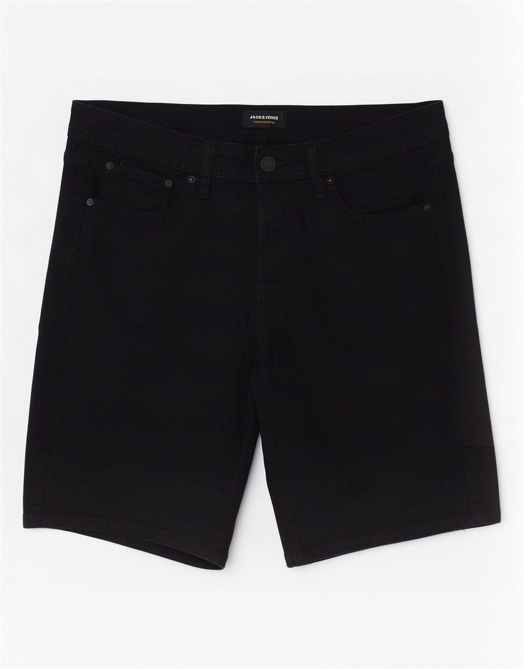 Jack & Jones Short en jean coupe classique pour homme, grand W34, coton noir