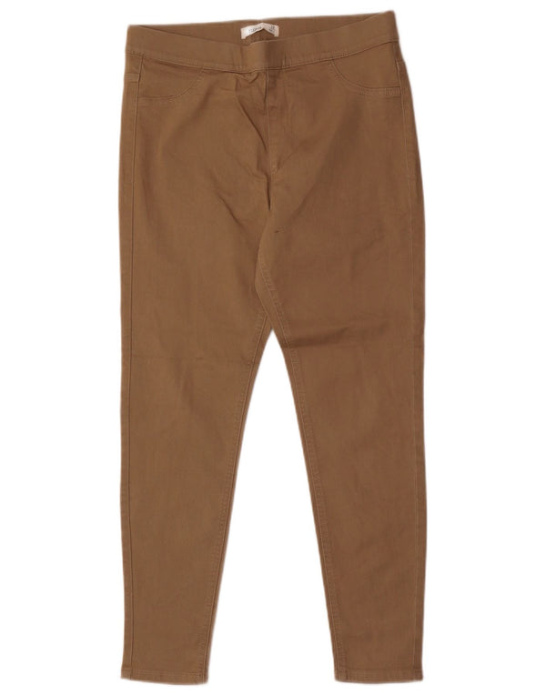 Marks & Spencer Pantalon décontracté Jegging pour femme UK 12 Medium W30 L26 Beige