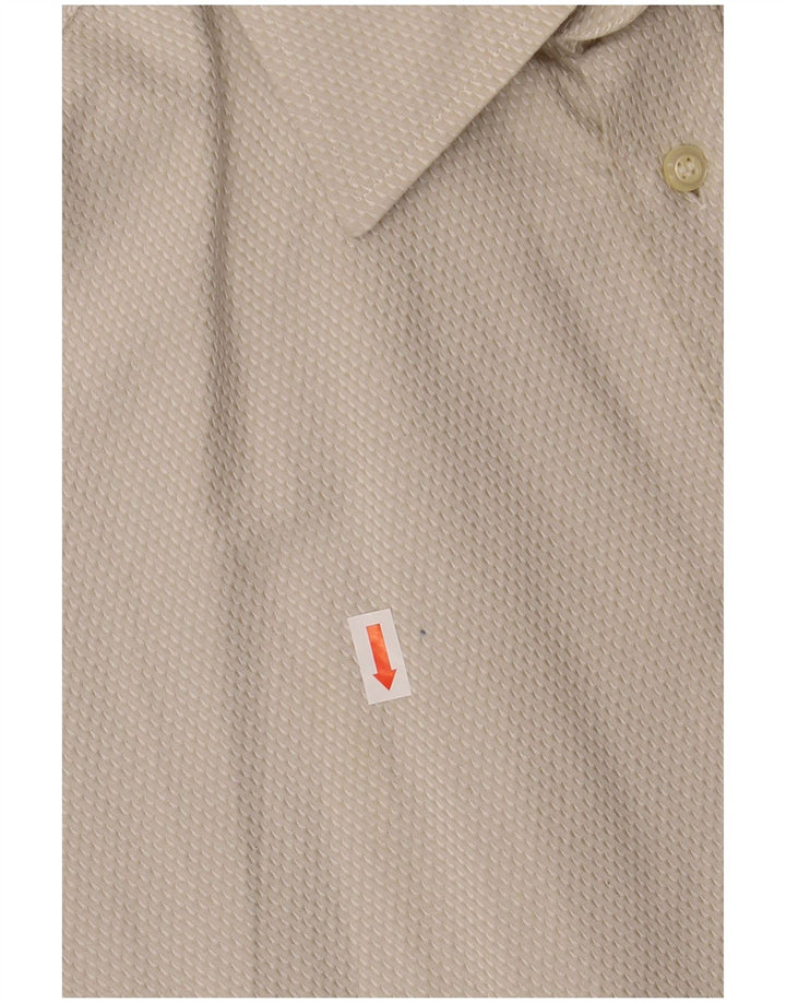 ROCCOBAROCCO Chemise Homme Taille 41 16 Grand Coton Beige