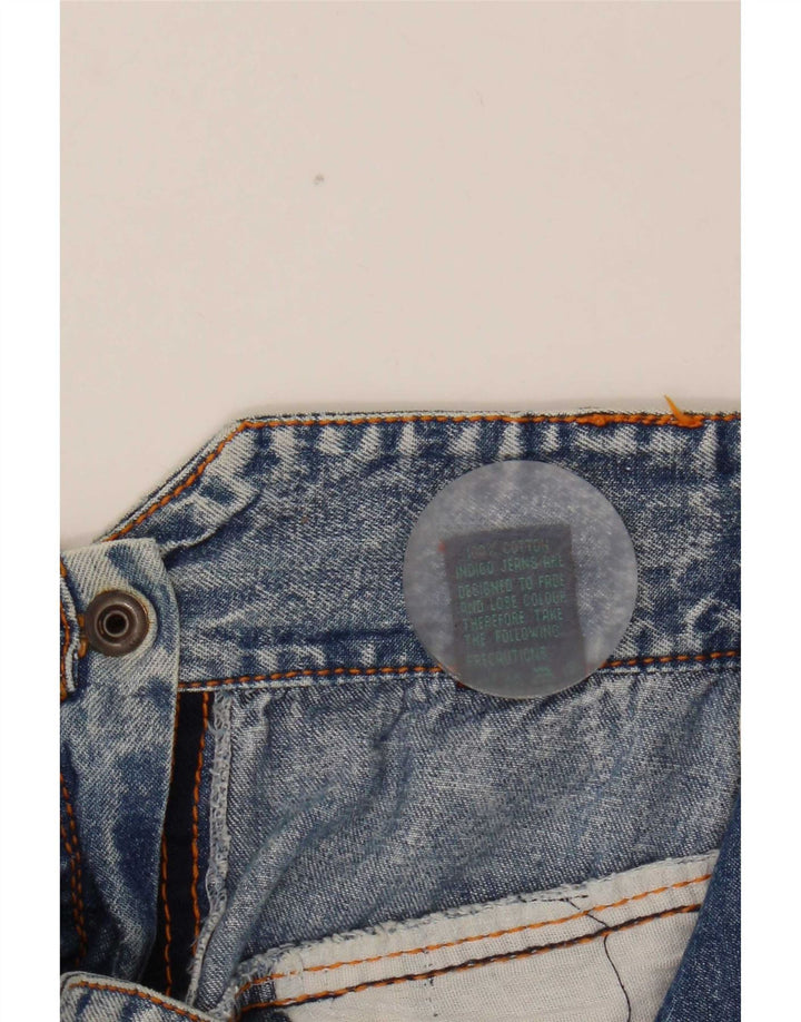jupe en denim femme vintage IT 42 Moyen W28 Coton Bleu