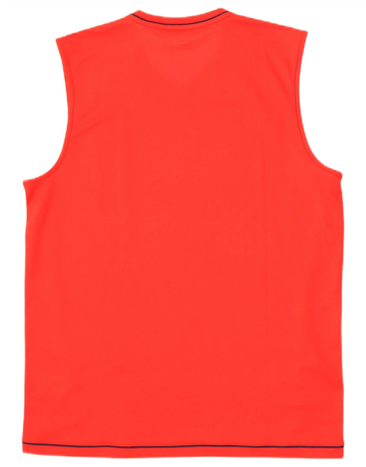 Adidas Hommes FC Bayern Munchen Débardeur Grand Rouge Polyester