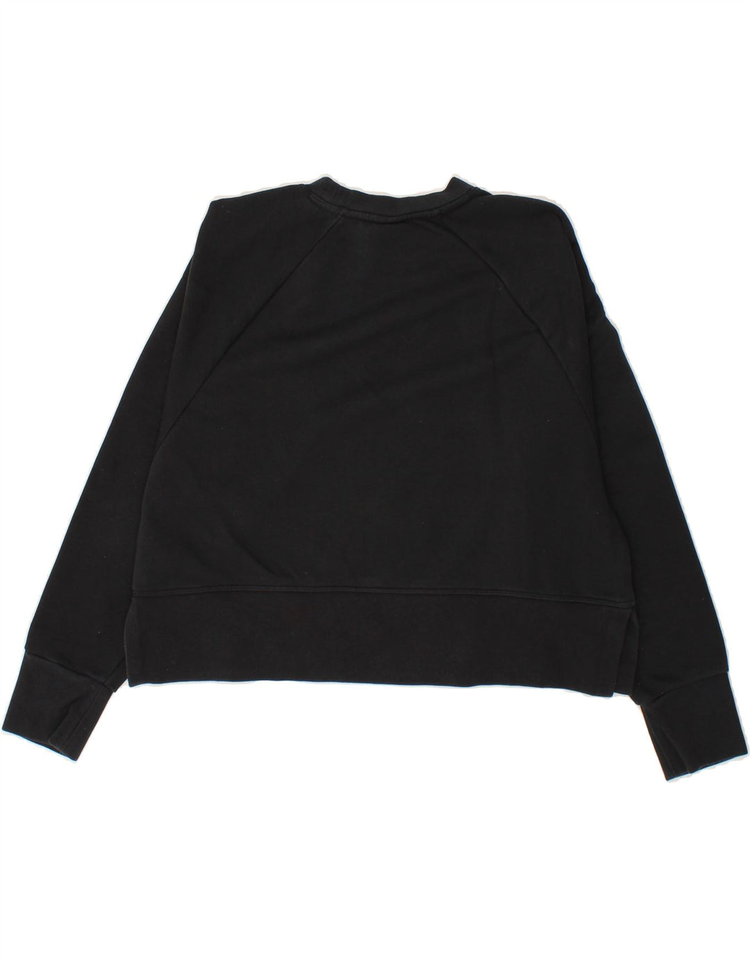 NIKE Womens Dri Fit Oversized Graphic Sweatshirt Jumper UK 10 Small Black Vintage Nike and Second-Hand Nike from Messina Hembry 