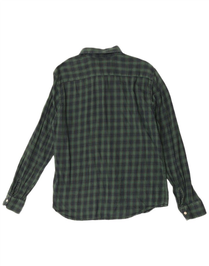 Levi's Chemise Flannel Homme Vert à Carreaux Large Coton