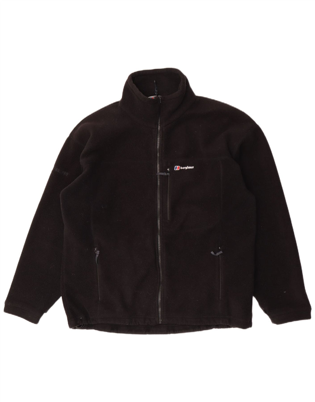 BERGHAUS Veste Polaire Doublure Homme UK 42 XL Noir Polyester