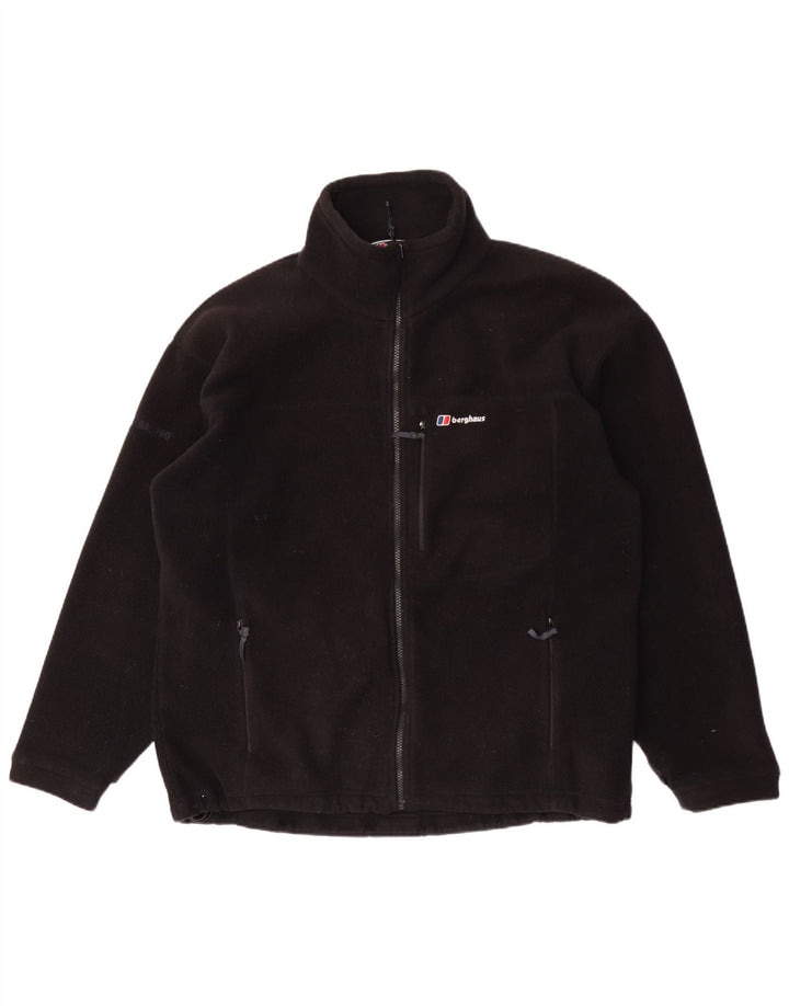 BERGHAUS Veste Polaire Doublure Homme UK 42 XL Noir Polyester