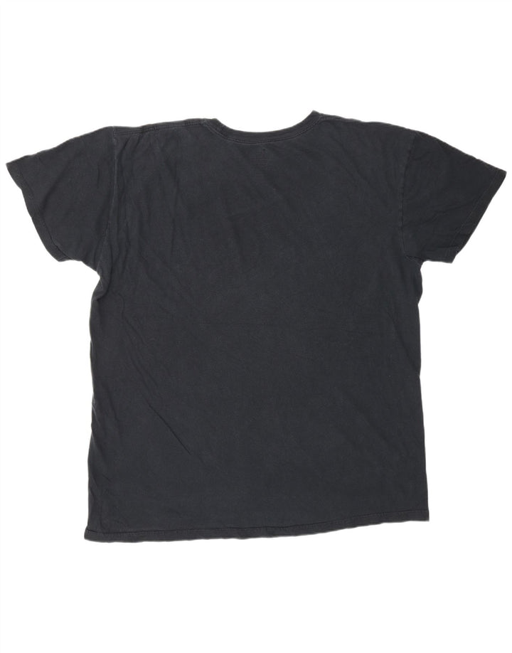 QUIKSILVER T-shirt graphique coupe classique pour hommes, grand, noir