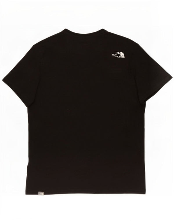 The North Face T-Shirt Homme Haut Large Noir Coton