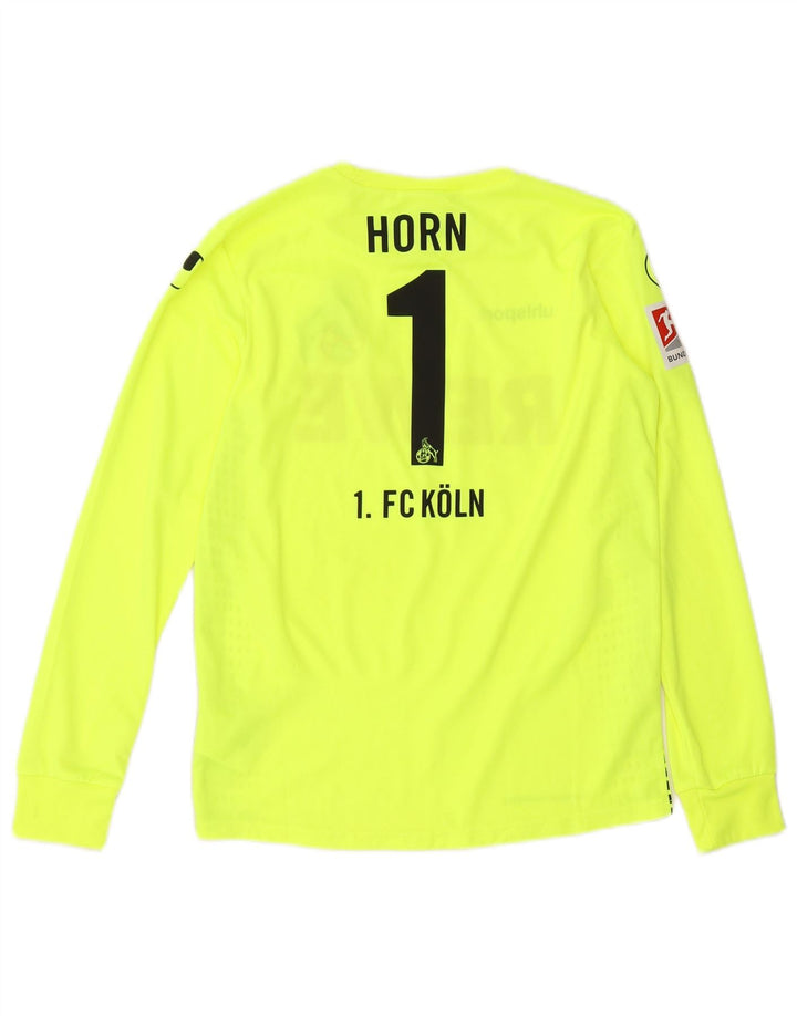 UHLSPORT Garçon FC Koln Graphic Top Manches Longues 13-14 ans Vert Polyester