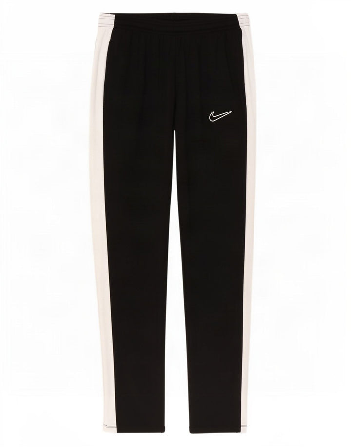 Nike Pantalon de survêtement Dri Fit pour homme en polyester color block noir moyen