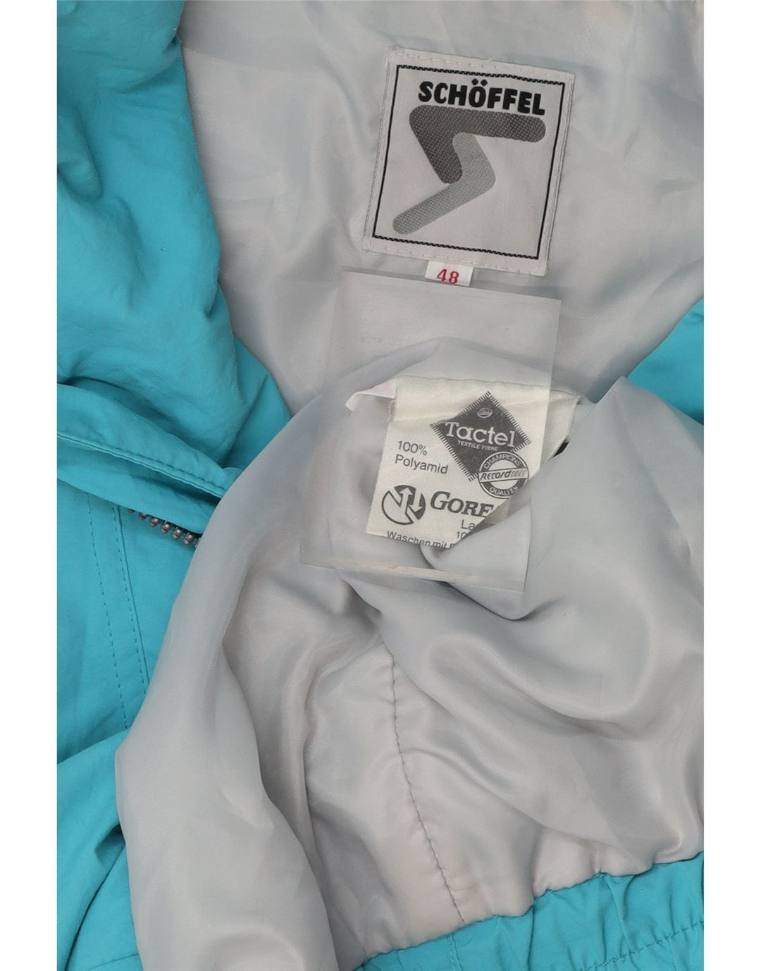 SCHOFFEL Veste Anorak à capuche Gore-Tex coupe ample pour homme EU 48 Bleu moyen