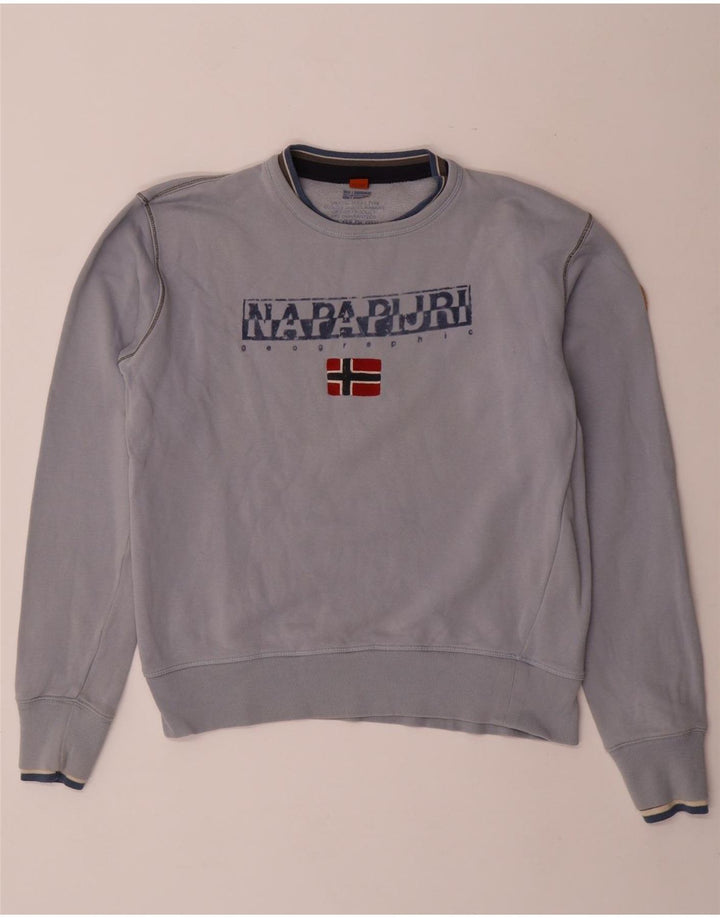 NAPAPIJRI Sweatshirt Graphique Graphique Garçon 15-16 ans Gris