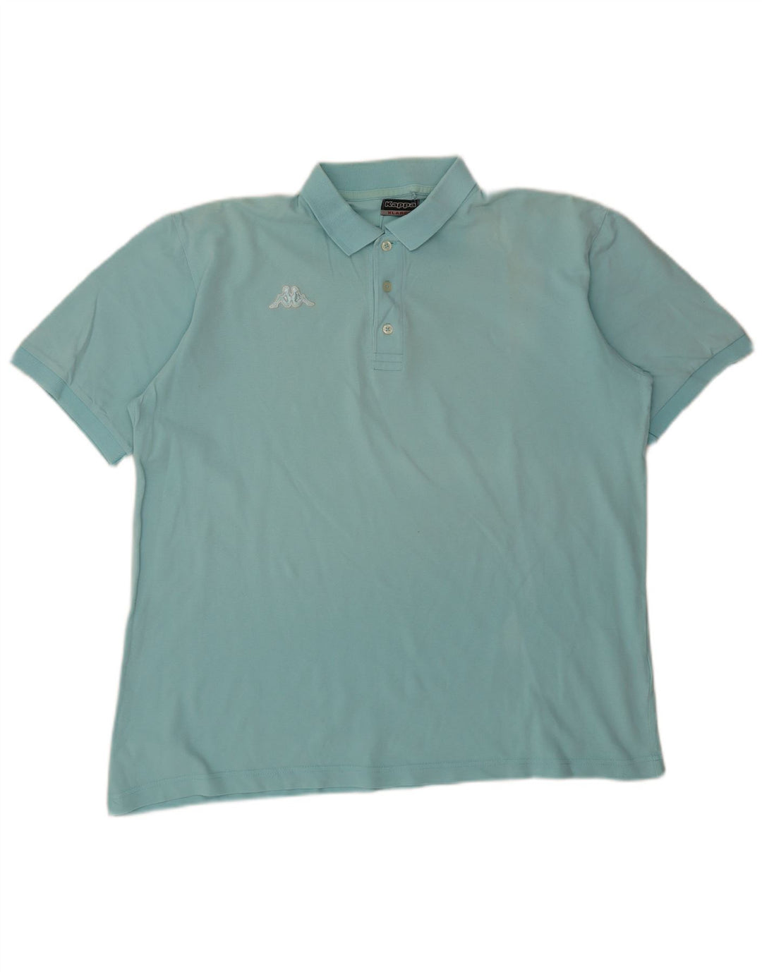 Kappa Polo Homme XL Turquoise Coton
