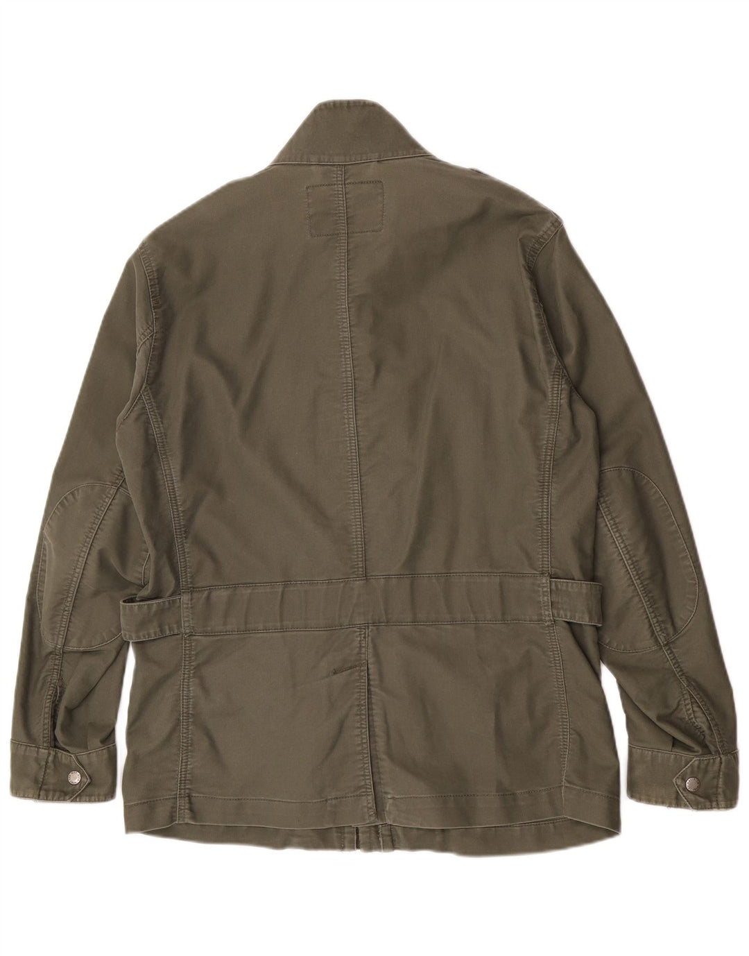 Woolrich Veste militaire pour homme UK 40 Large Kaki Coton