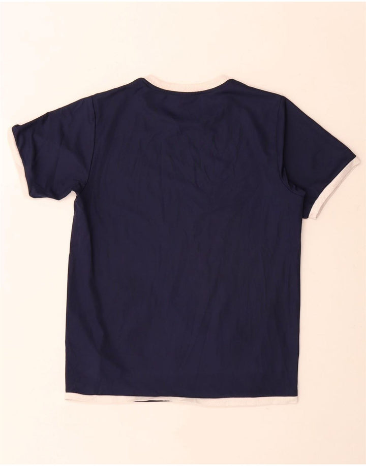 Puma T-Shirt Garçon 11-12 ans Bleu Marine Colorblock Polyester