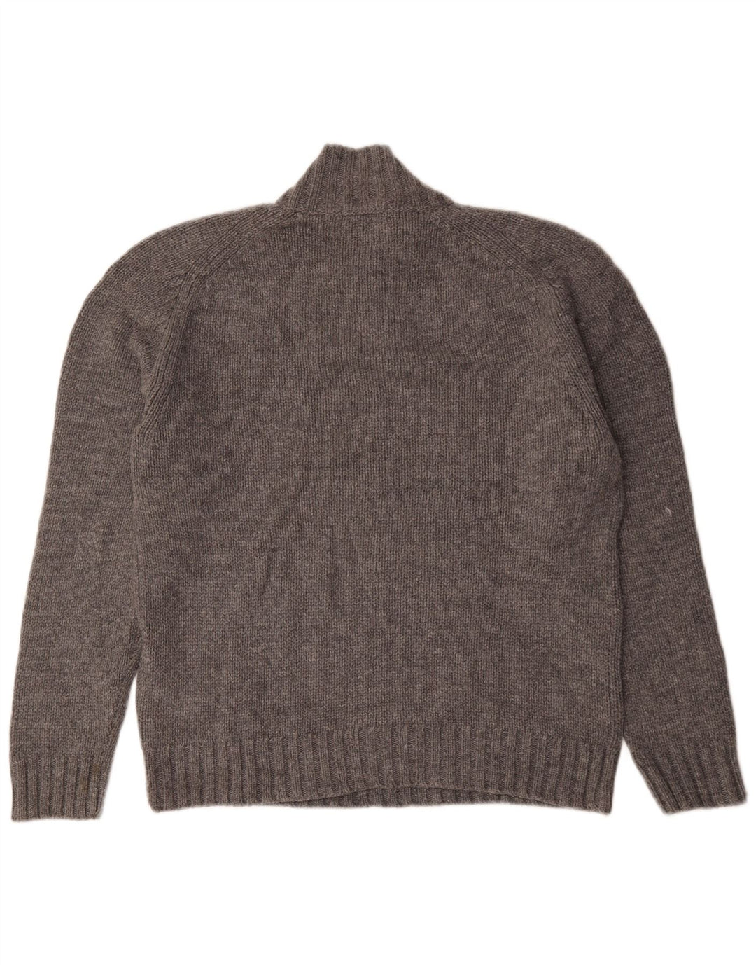 Marks & Spencer Pull autographe à col boutonné pour homme, grand gris