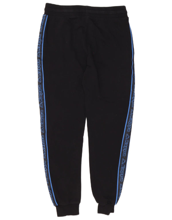 Kappa Pantalon de Survêtement Tezenis Graphic Homme Noir Moyen Coton