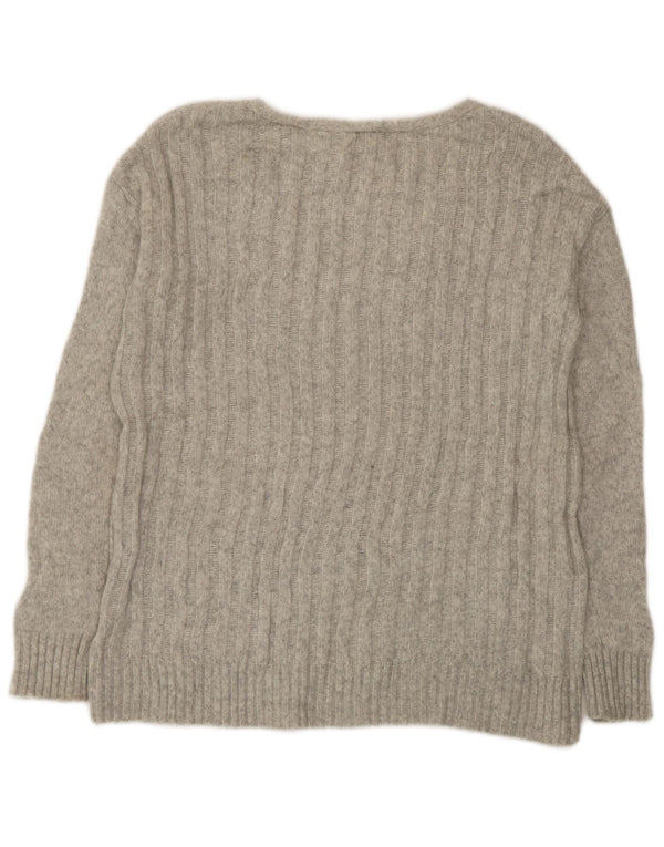 Gap Pull surdimensionné à col en V pour femme UK 6 XS Gris