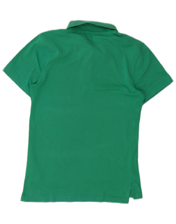 Nike Polo Homme UK 34/36 Petit Vert Coton