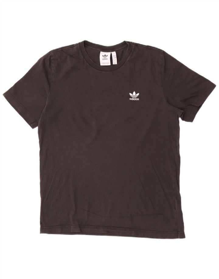 ADIDAS T-Shirt Homme Haut Noir Moyen Coton