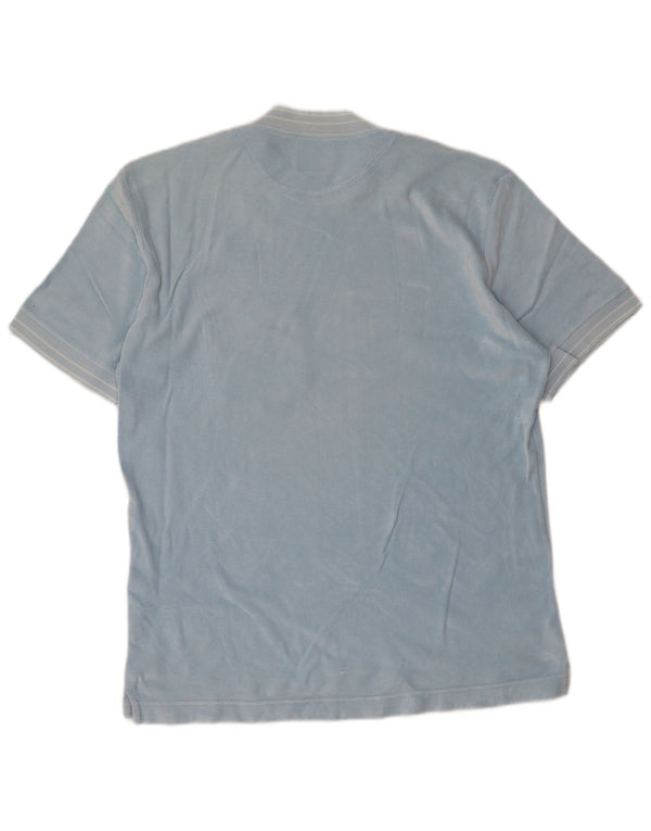 Gas T-Shirt Homme Haut Grand Bleu Coton