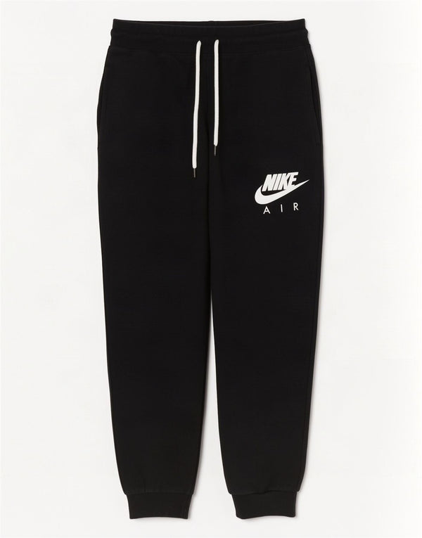 Nike Pantalon de survêtement graphique pour homme en coton noir Taille L