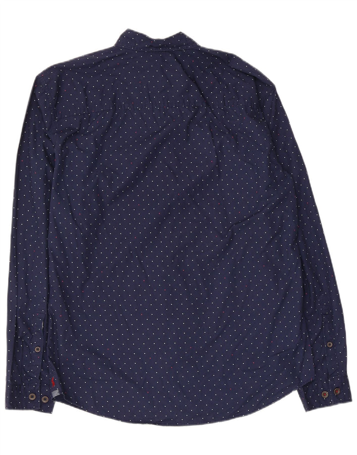 Joules Chemise Coupe Classique Homme Bleu Marine Moyen à Pois