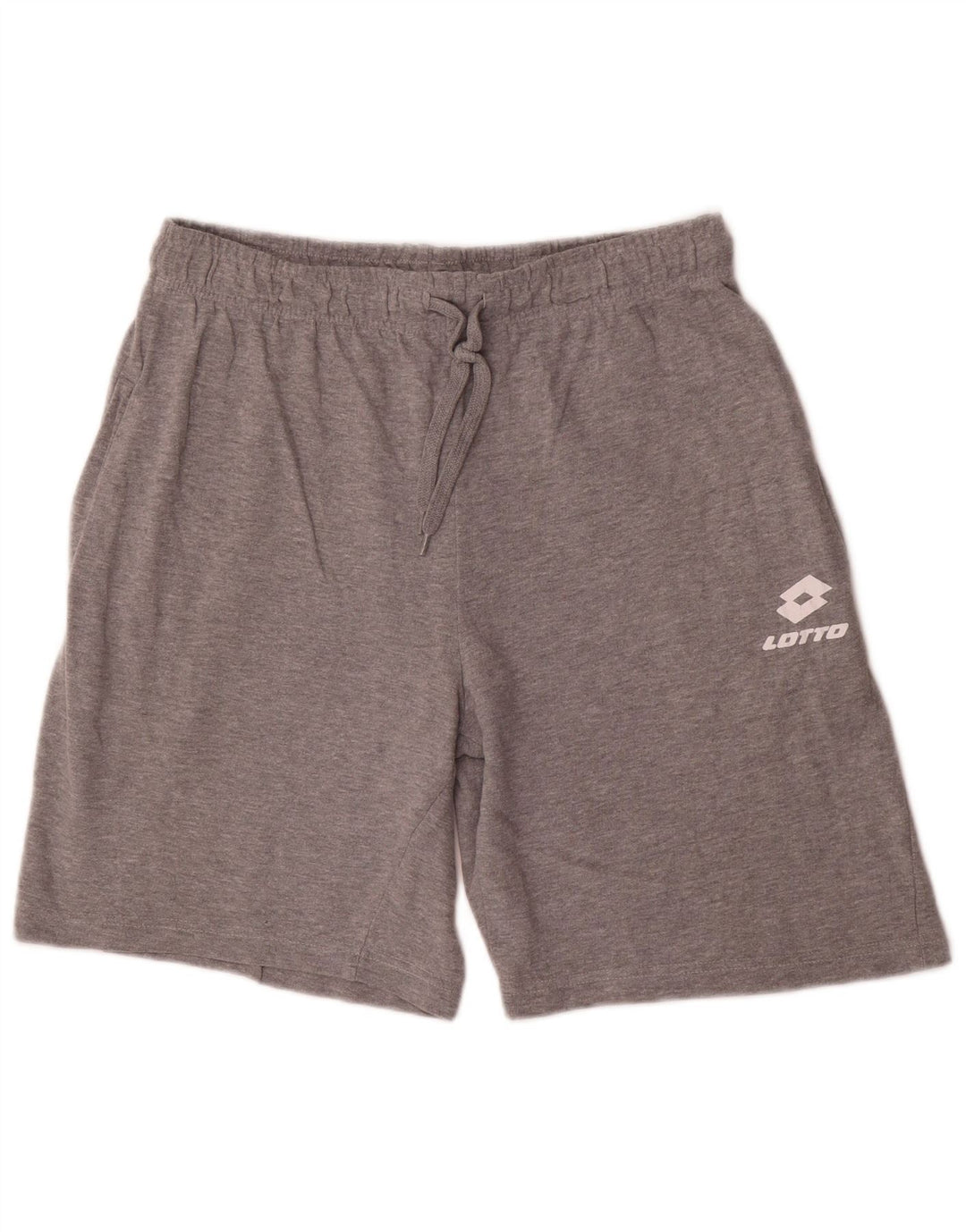 Lotto Short de Sport Homme 2XL Gris Coton