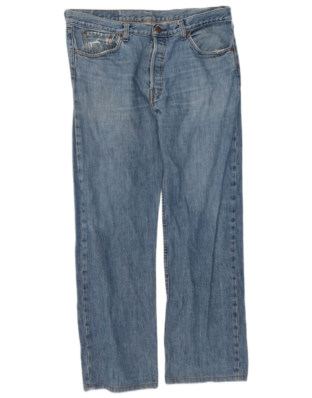 Levi's Jean Droit 501 Homme Bleu W38 L30 Coton