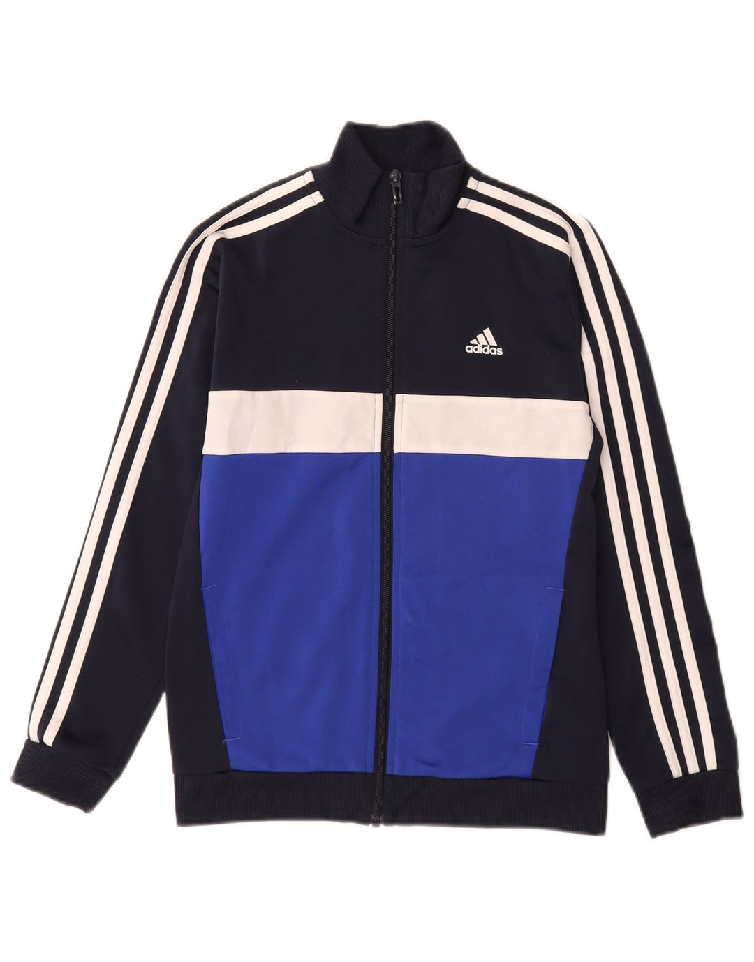 ADIDAS Veste de Survêtement Aeroready Garçon 11-12 Ans Bleu Marine