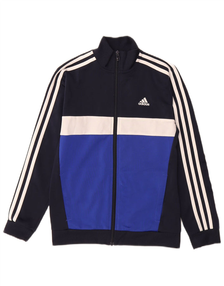 ADIDAS Veste de Survêtement Aeroready Garçon 11-12 Ans Bleu Marine