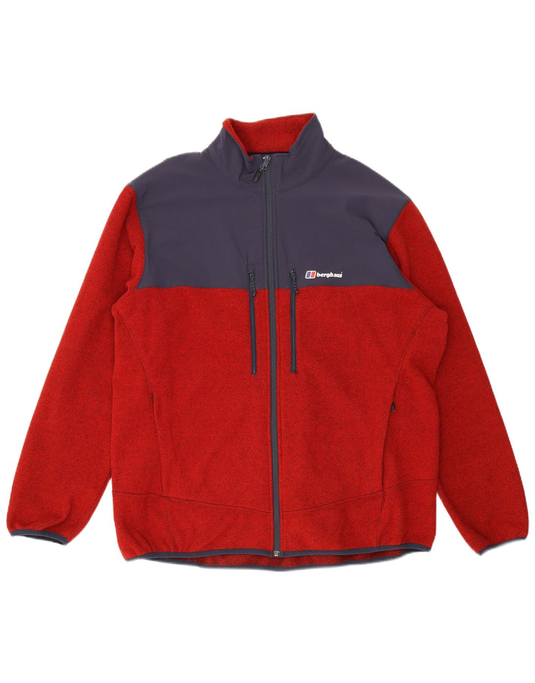 Berghaus Veste Polaire Homme UK 44 2XL Rouge Colorblock Polyester