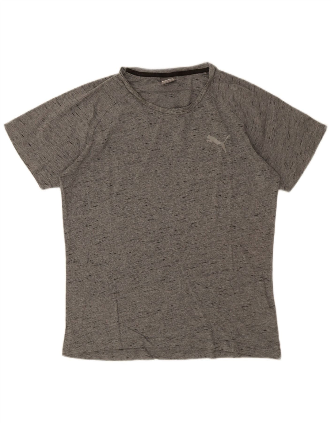 Puma T-Shirt Homme Grand Gris Moucheté Coton
