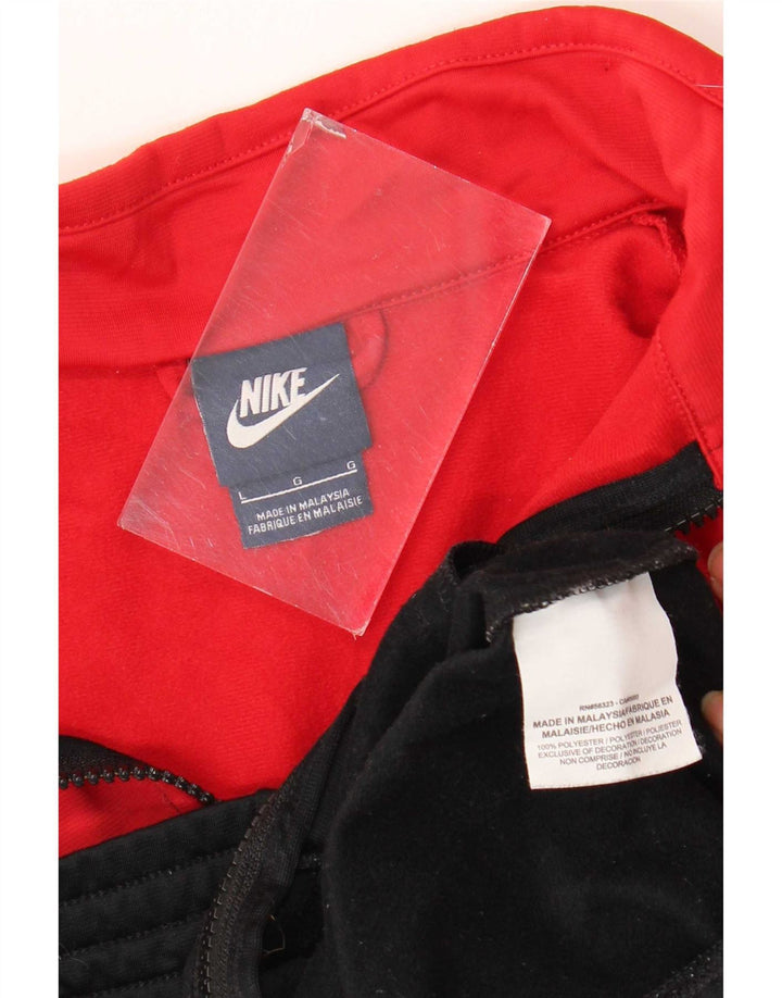 Veste de survêtement Nike Garçon 11-12 ans Noir Colorblock Polyester
