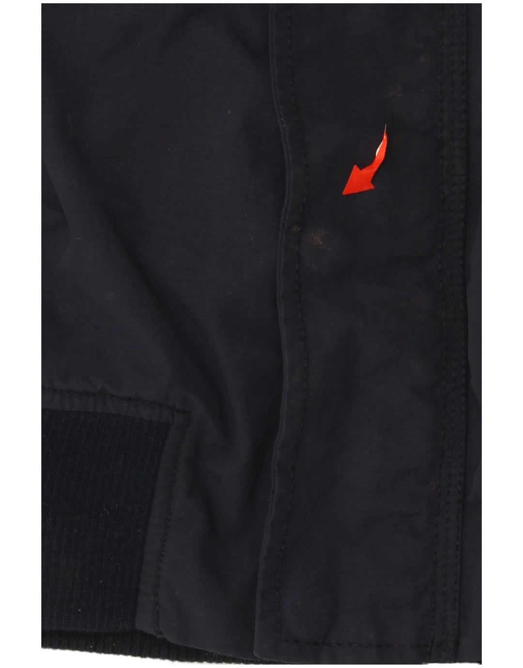 Fat Face Veste bomber à capuche pour homme UK 36 Petit Bleu Marine Polyester