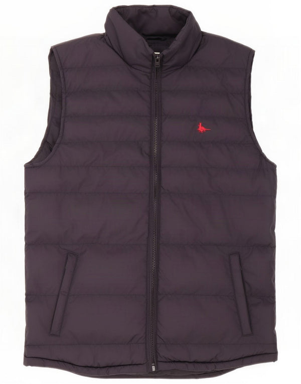 Jack Wills Gilet rembourré pour homme UK 40 Large Bleu marine