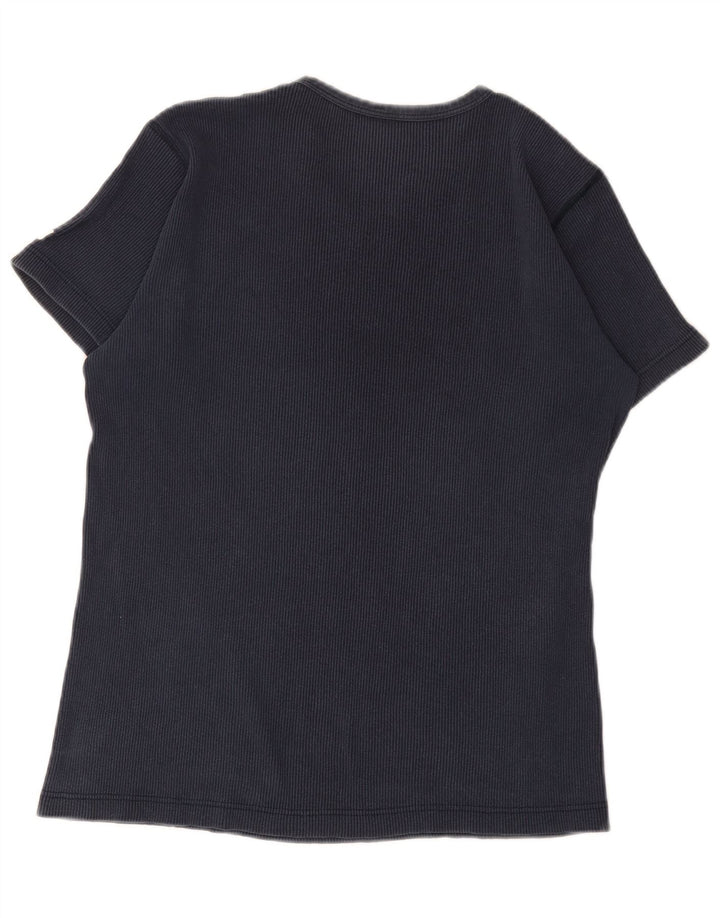Levi's T-Shirt Femme Top XL Bleu Marine Coton