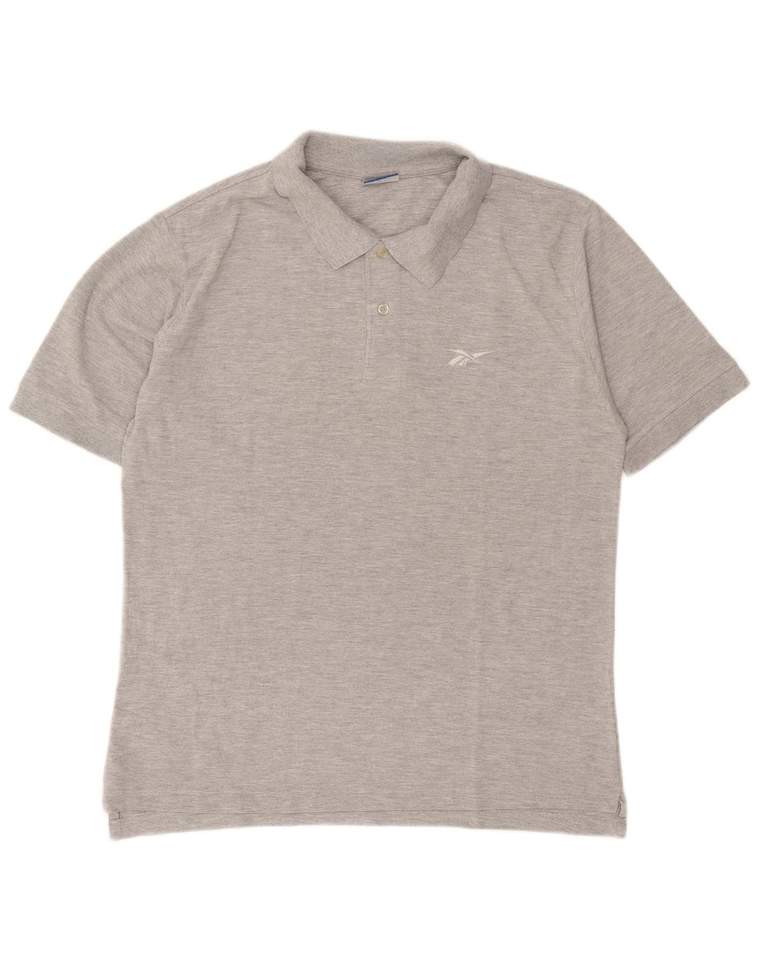 Reebok Polo Homme XL Gris Coton