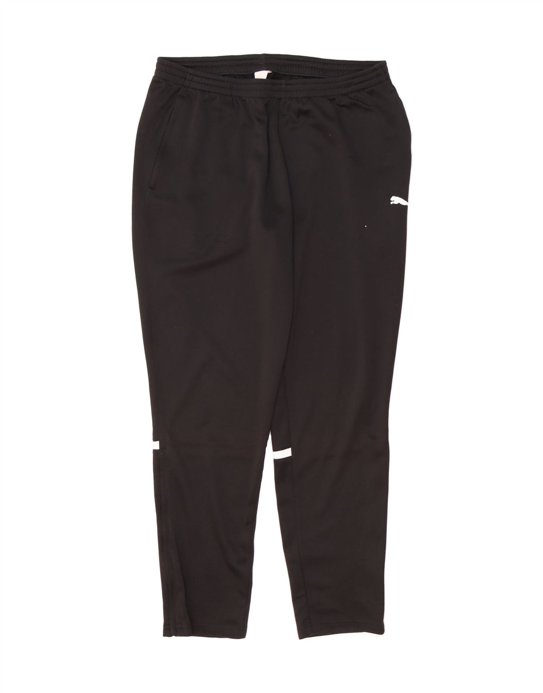 PUMA Mens Tracksuit Trousers XL Black Polyester Vintage Puma and Second-Hand Puma from Messina Hembry 
