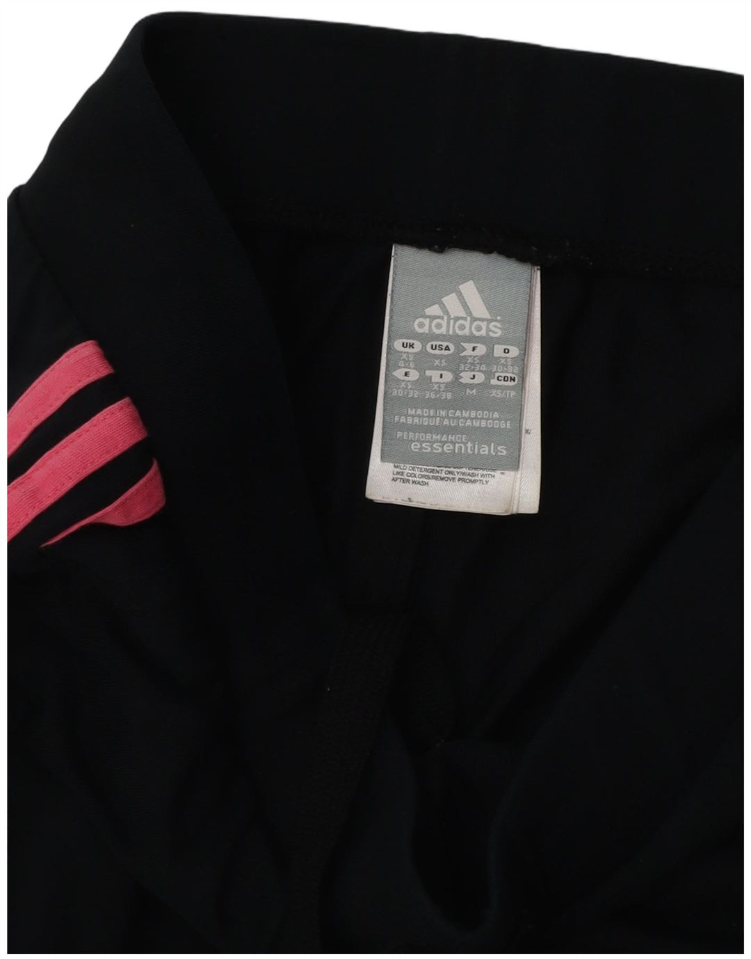 ADIDAS Pantalon de survêtement Climalite pour femme, jogging UK 4/6 XS, coton noir