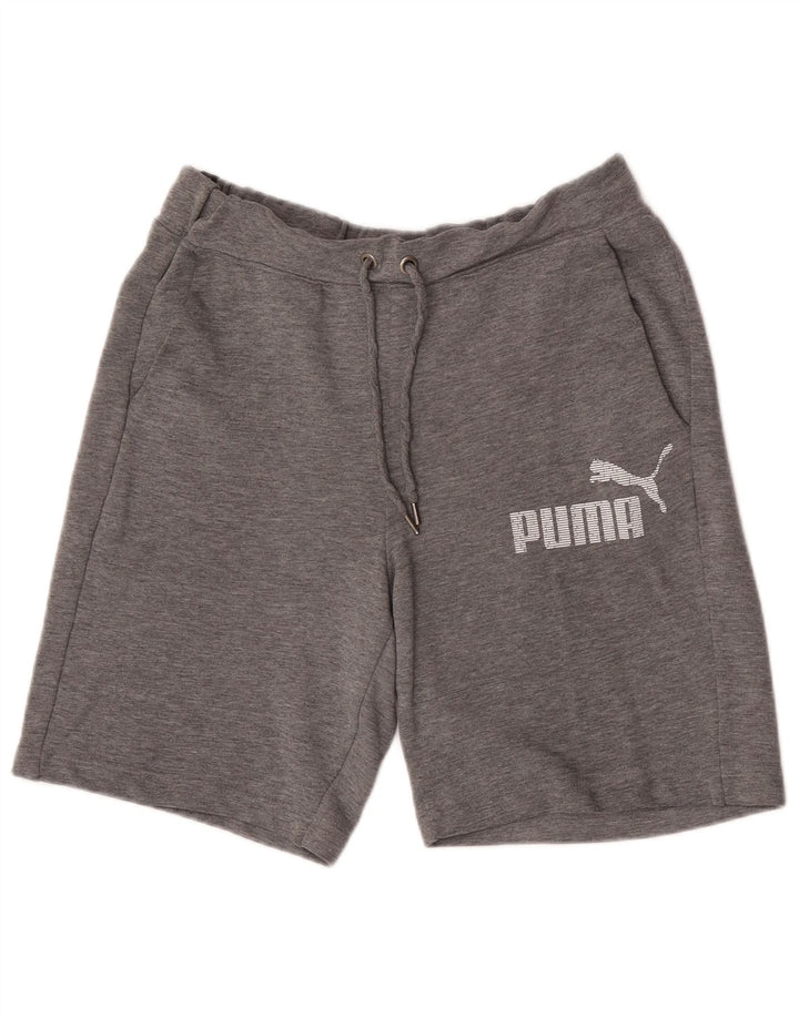 Puma Short Graphic Sport Homme Gris Moyen