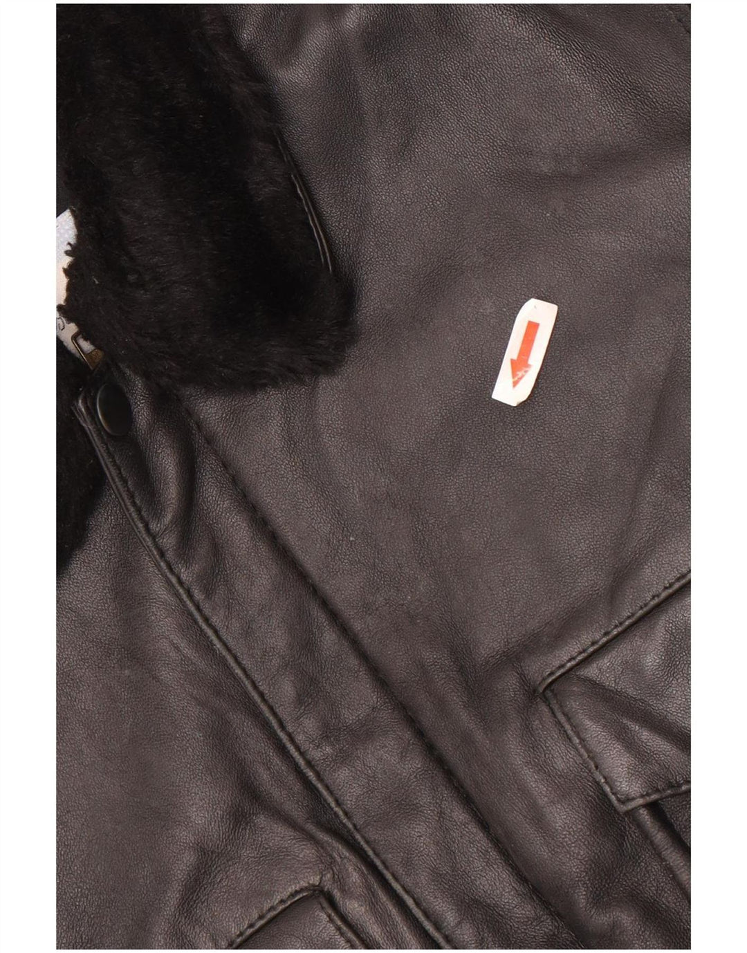 Veste en cuir Magil fille 3-4 ans noir