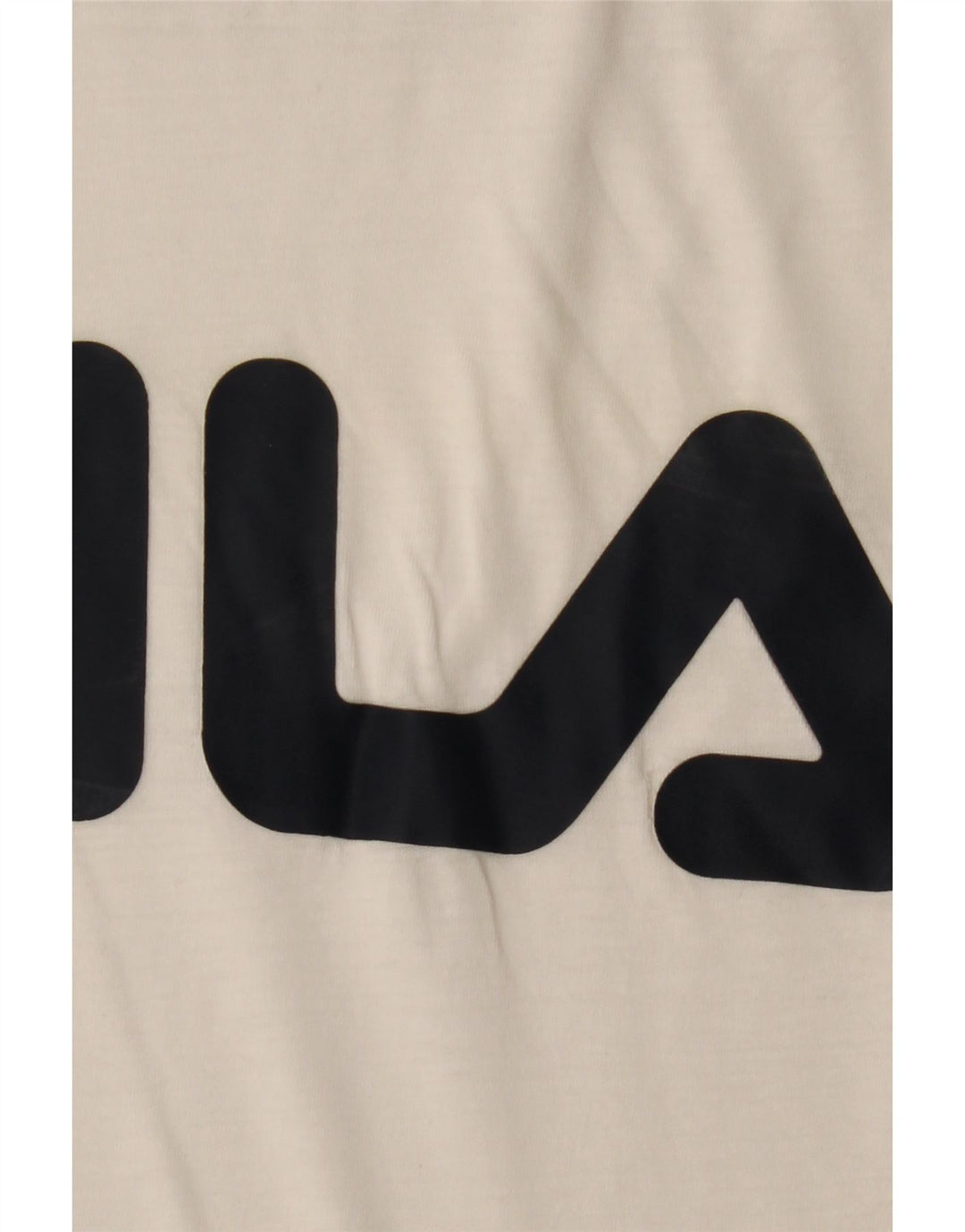 FILA T-Shirt Graphique Homme Grand Blanc
